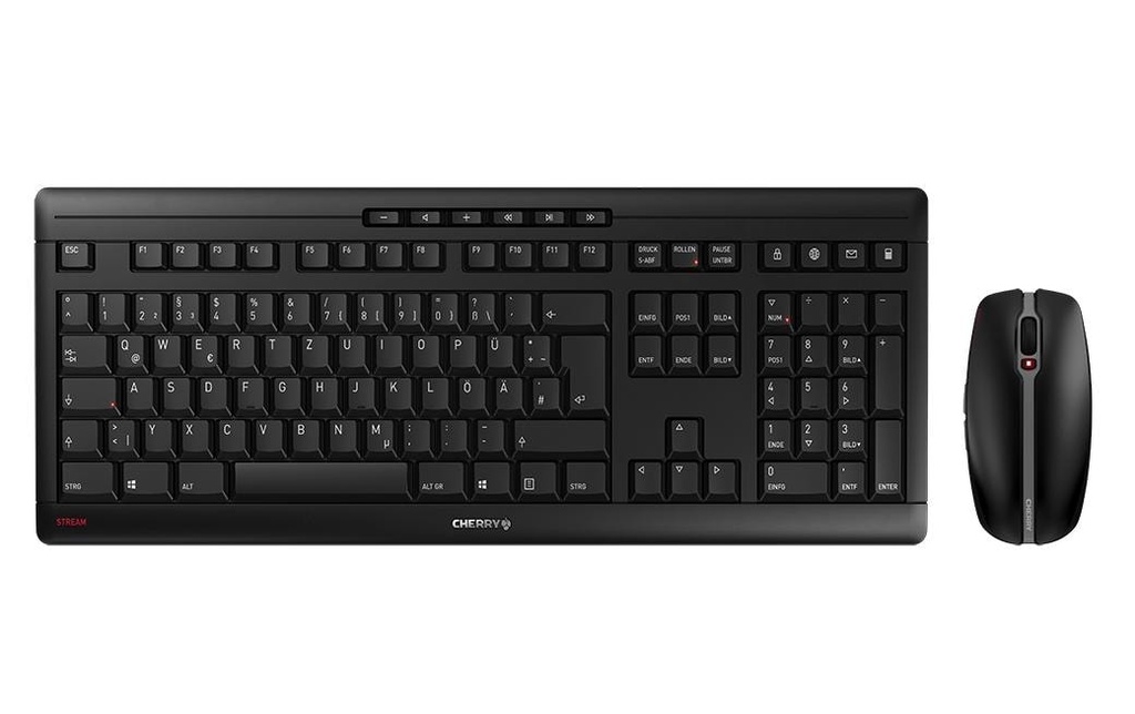 Cherry Ensemble clavier-souris STREAM CH-Layout Noir