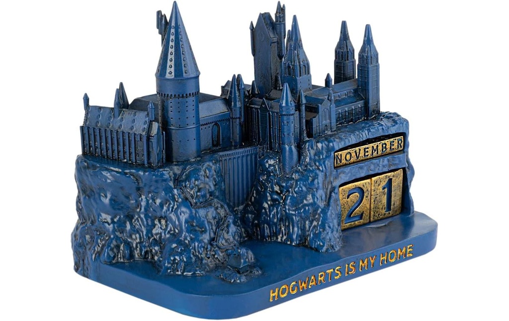 Grupo Erik Calendrier perpétuel 3D Poudlard Bleu