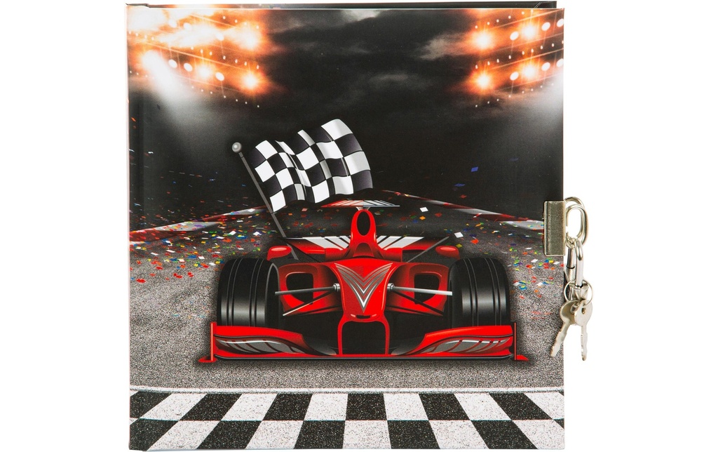 Goldbuch Journal intime Racing Champion 96 pages, 16.5 x 16.5 cm