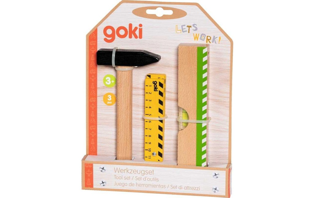 Goki Set d'outils 3 pièces