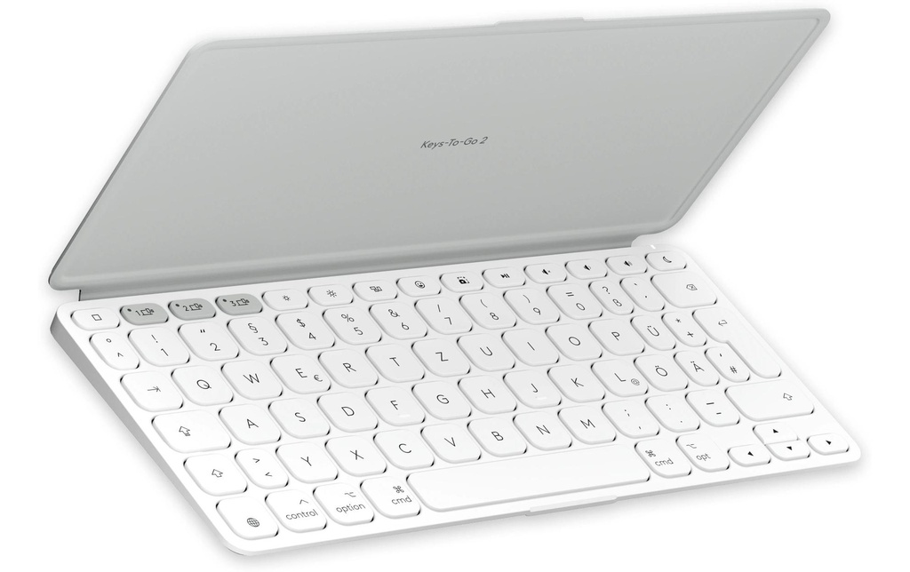 Logitech Clavier Keys-To-Go 2 Apple Pale grey