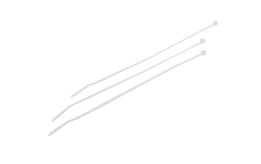 VR-Technics Serre-câble Transparent 200 mm x 2.5 mm