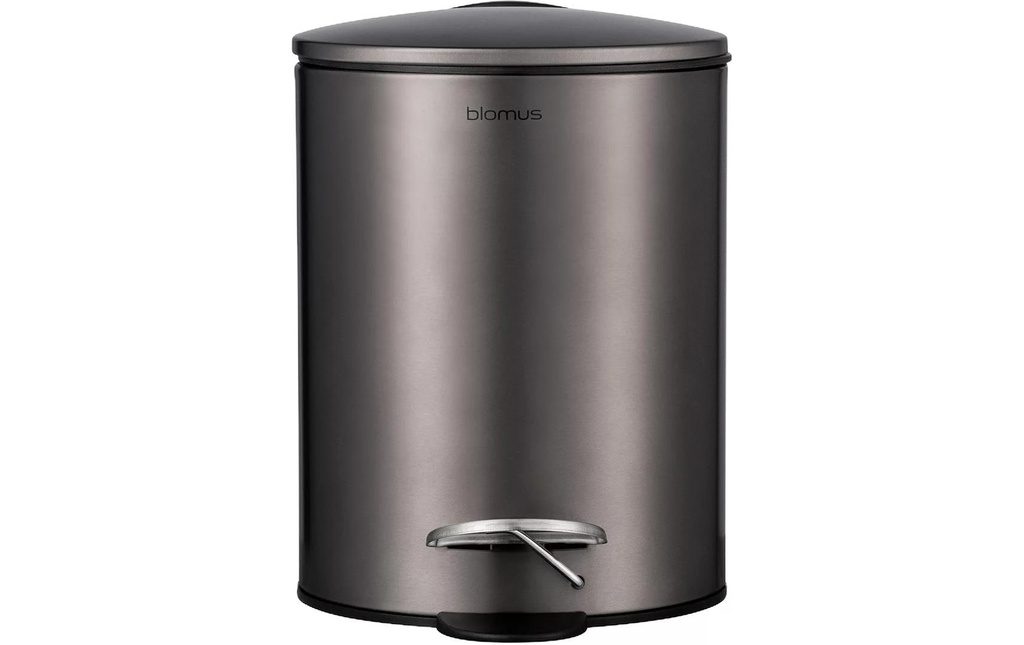 Blomus Poubelle à pédale Tubo 3 l, Argenté