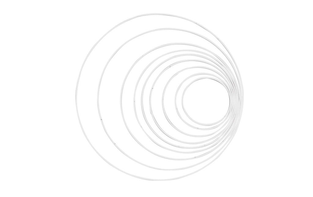 Glorex Anneau métallique 20 cm 1 pièce,