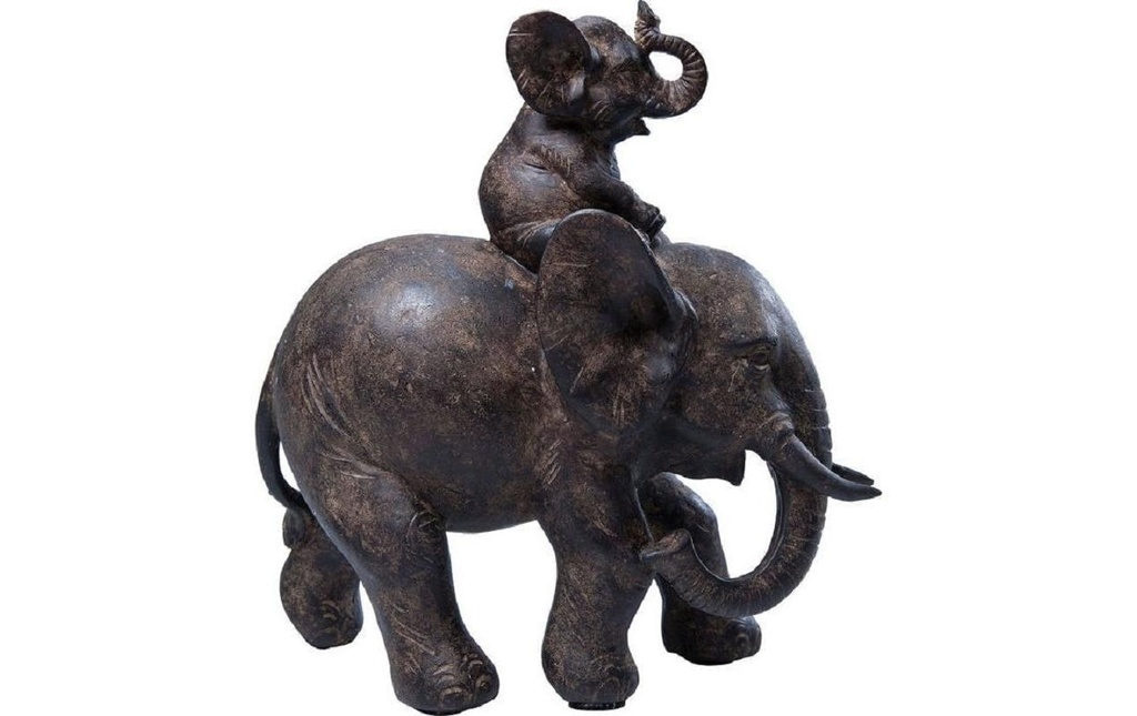 Kare Figure décorative Eléphant Dumbo Uno Marron