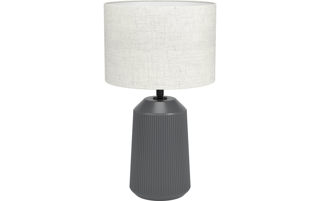 EGLO Leuchten Lampe de bureau CAPALBIO gris excl. E27 1x40W
