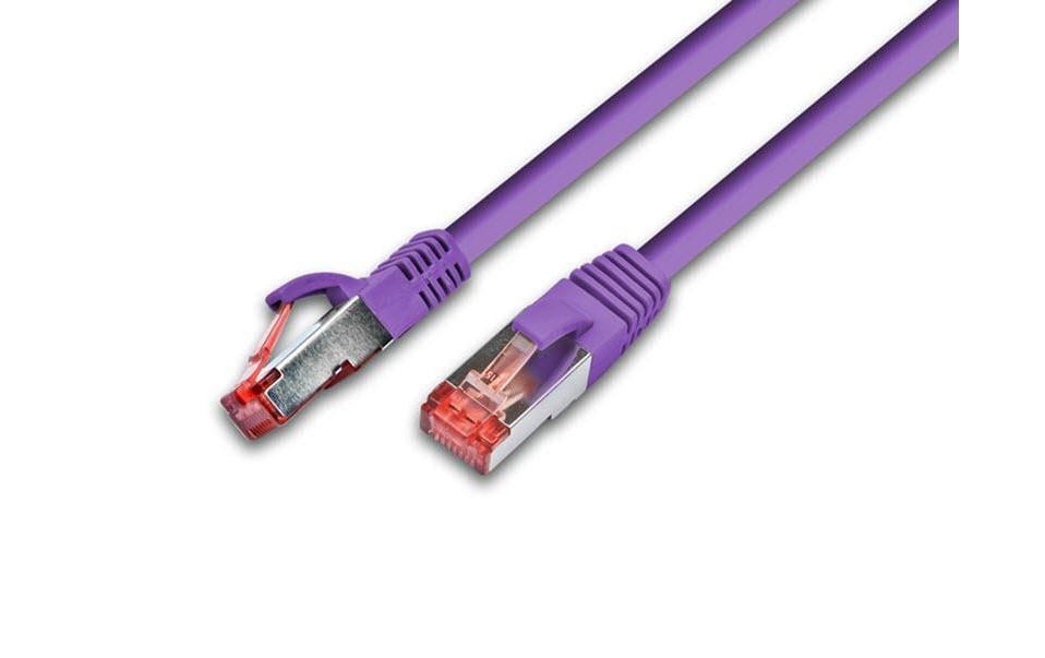 Wirewin Câble patch RJ-45 - RJ-45, Cat 6A, S/FTP, 4 m, Violet