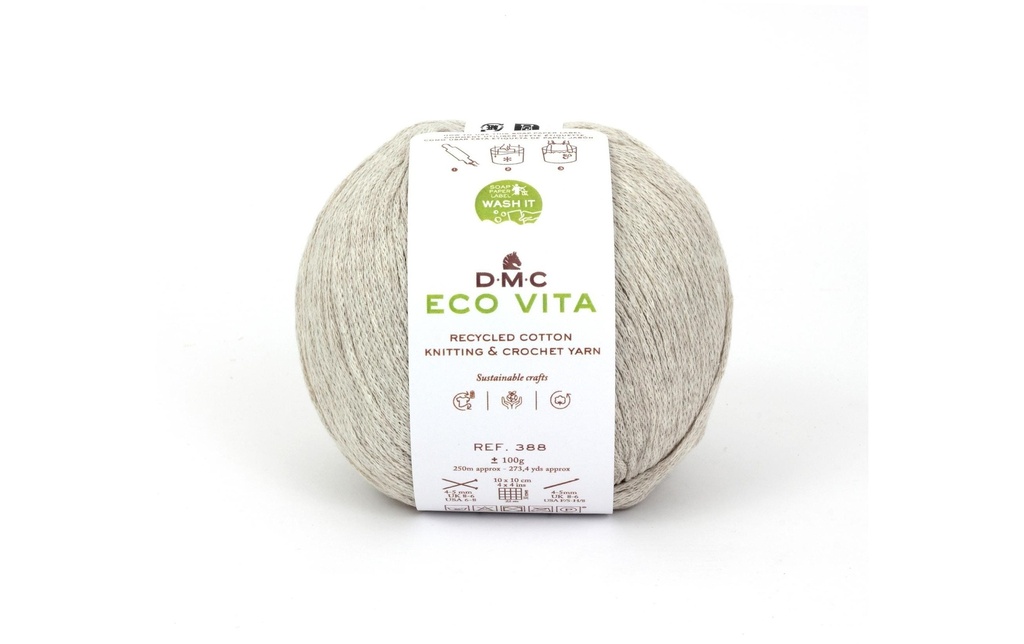 DMC Laine Eco Vita 100 g, Beige clair