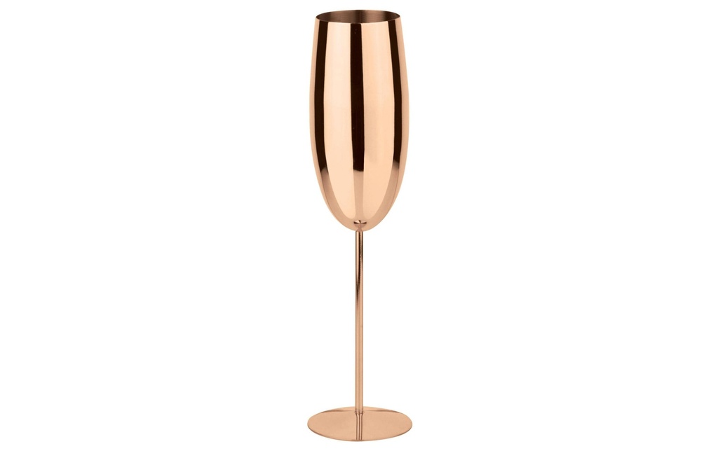 Paderno Verre à champagne 270 ml, 1 Pièce/s, Cuivre 