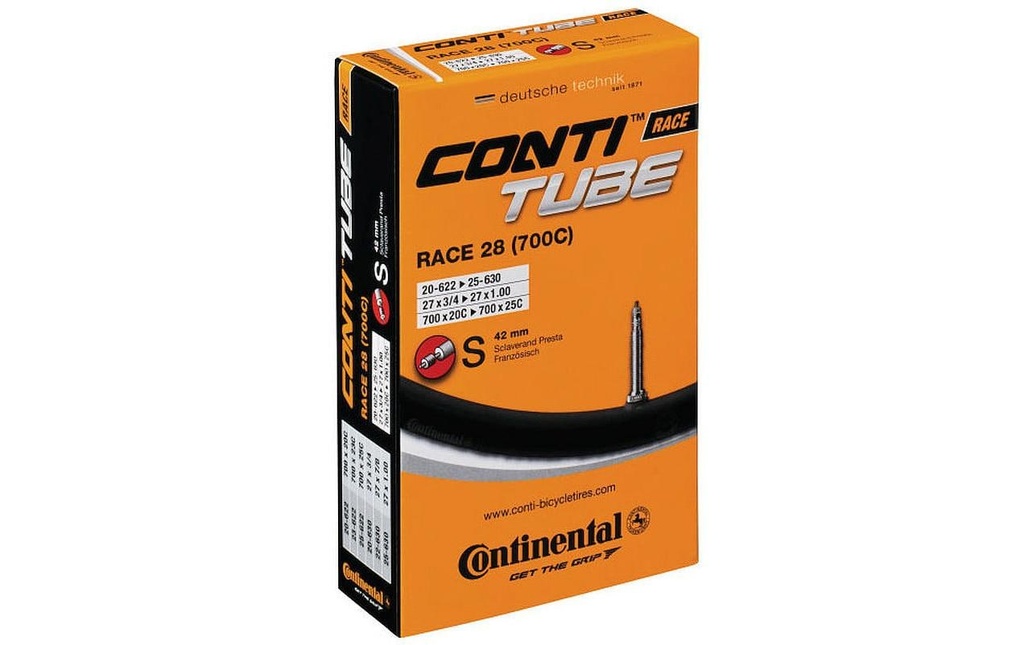 Continental Chambre à air de vélo Race Longueur de vanne 42mm