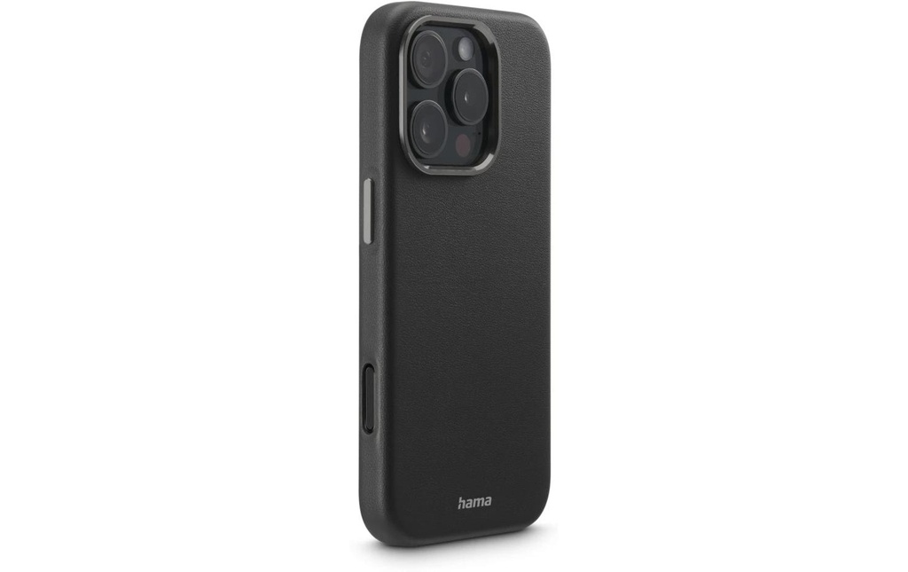Hama Coque arrière Eco Premium Noir/Nue pour iPhone 16 Pro Max