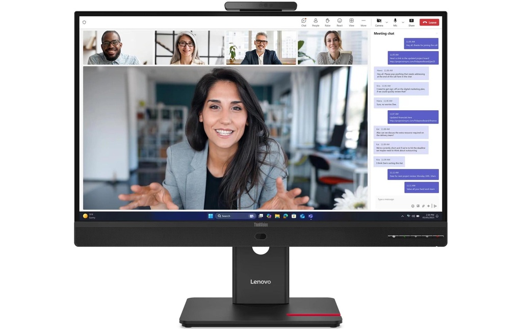Lenovo Moniteur ThinkVision T27QD-4v 27 , 2560 x 1440 (WQHD)