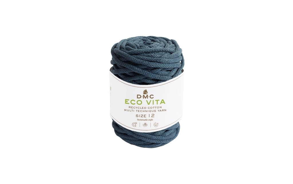 DMC Laine Nova Vita Macramee Cord 250 g Bleu/Gris