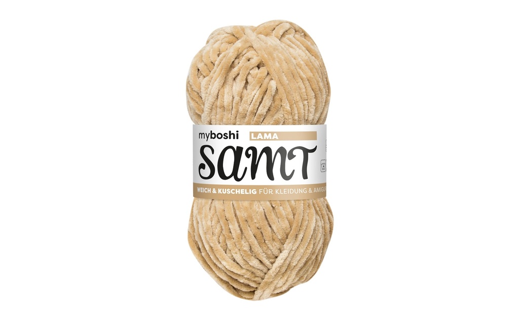 myBoshi Laine Velours chenille Lama 100 g, 100 m