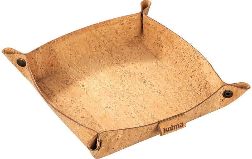 KOLMA Vide-poche liège naturel brun