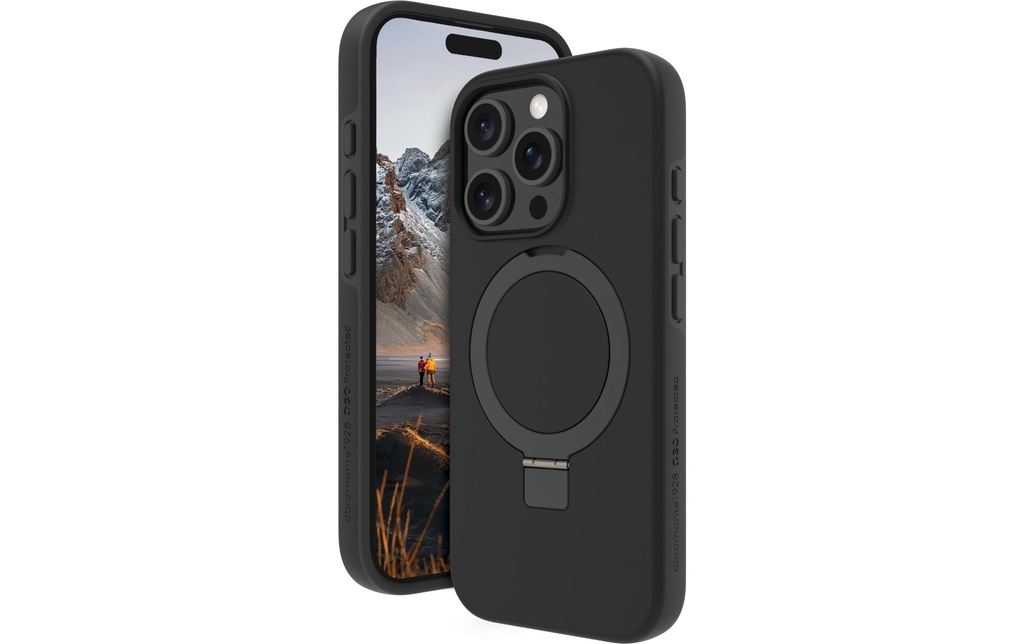 dbramante1928 Coque arrière Iceland Ultra D3O Kick iPhone 16 Pro Max Noir