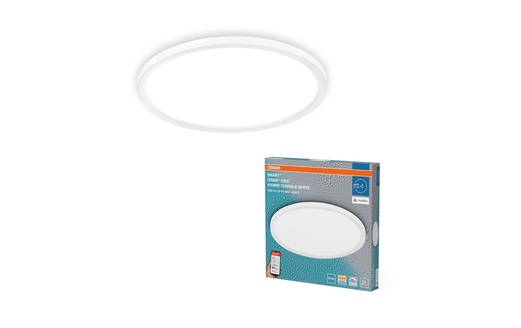 OSRAM Lampe de salle de bains SMART+ Orbis Disc 40 cm, TW