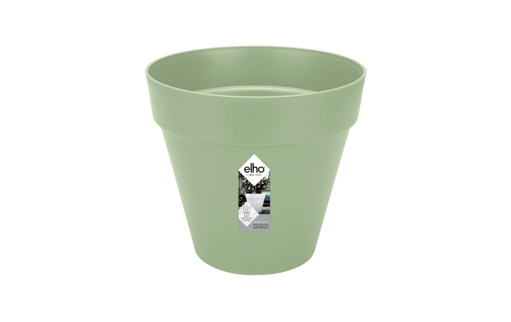 Elho Pot à fleur Loft Urban Rond 30 cm Vert