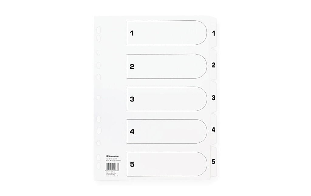 Soennecken Registre 1-5