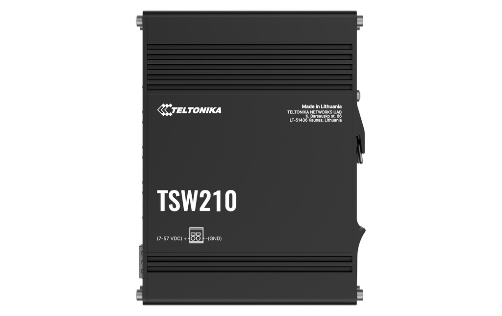 Teltonika Switch sur rail TSW210 10 ports