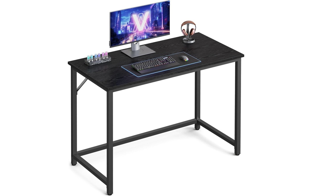 VASAGLE Table 100 x 50 x 76 cm Noir