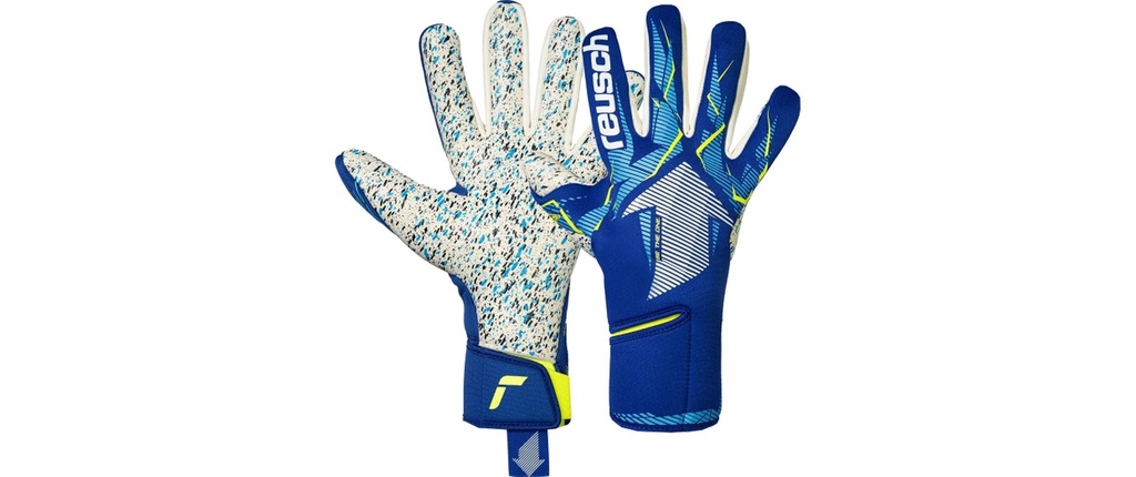 reusch Fastgrip Fusion Taille : 10.5, Couleur : sharp bleu/blanc