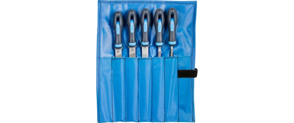 Pferd Set de limes/râpes d'atelier WR 5 pcs. 200 mm