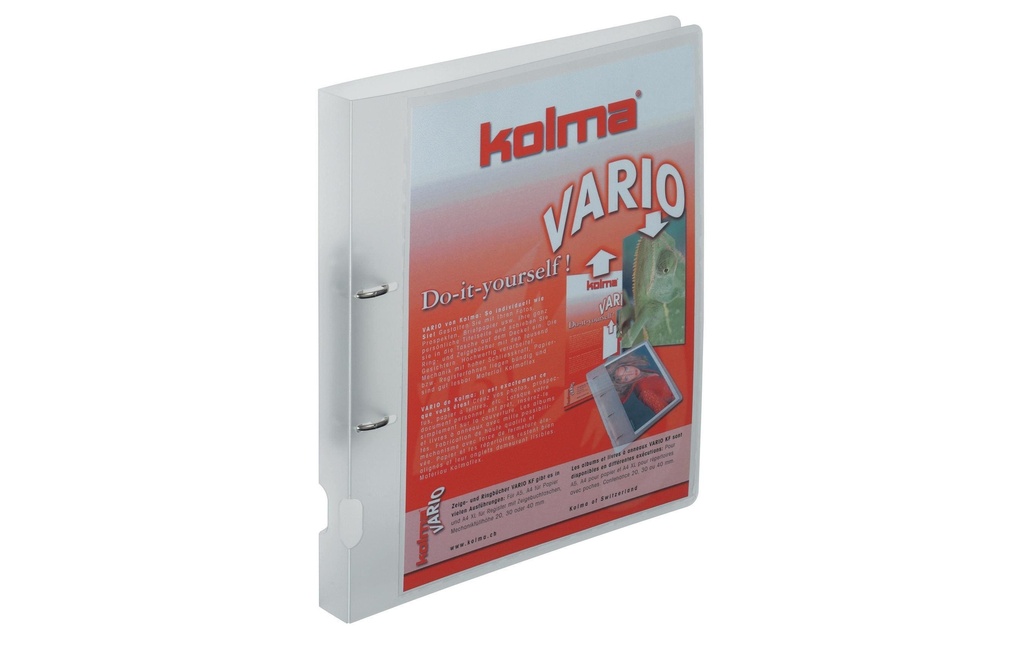 KOLMA Couv.à ann.Vario KF A4 20mm tr