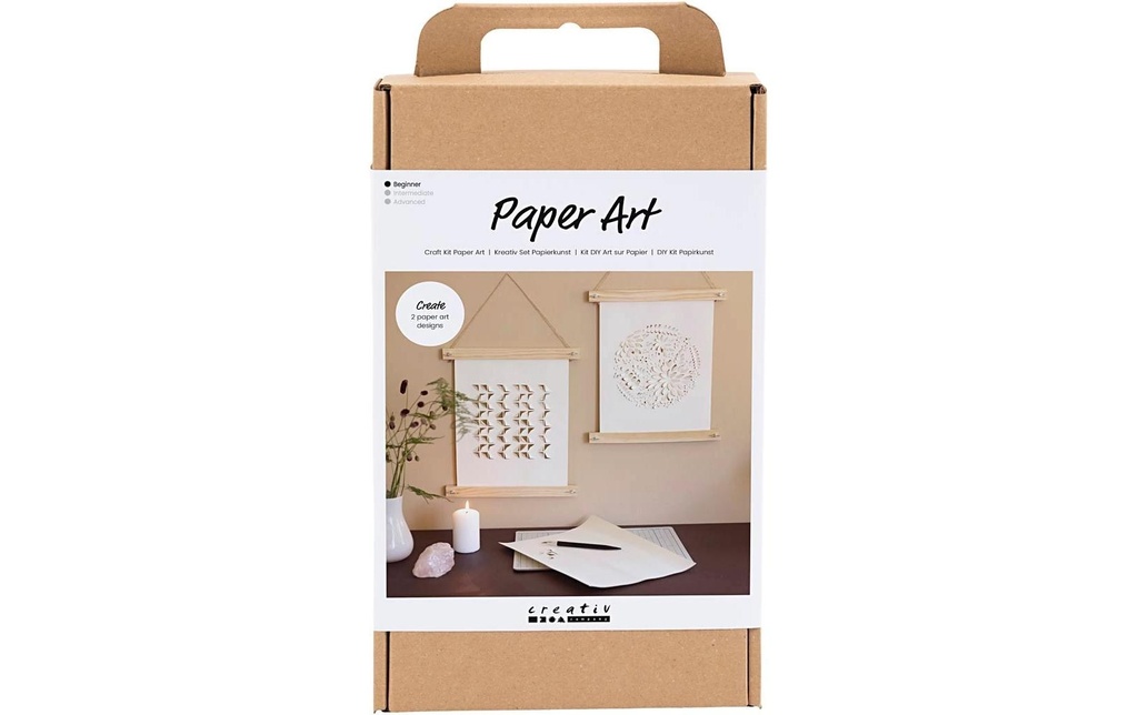 Creativ Company Kits de bricolage Art du papier avec effet 3D