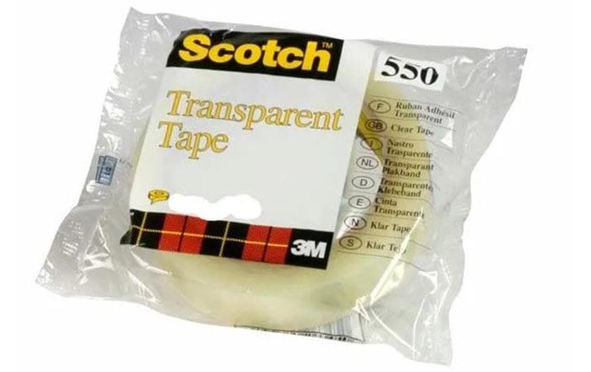 Scotch Ruban adhésif 550 15 mm x 66 m, Transparent