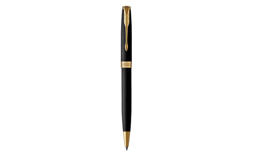 Parker Stylo bille Sonnet GC moyen (M), Noir mat