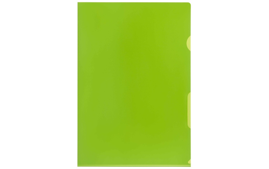 KOLMA Poche A4 grainé superstr. kiwi (100 pces)