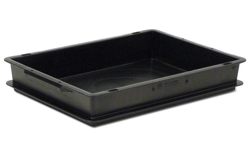 Utz Boîte empilable RAKO ESD 400 x 300 x 66 Noir