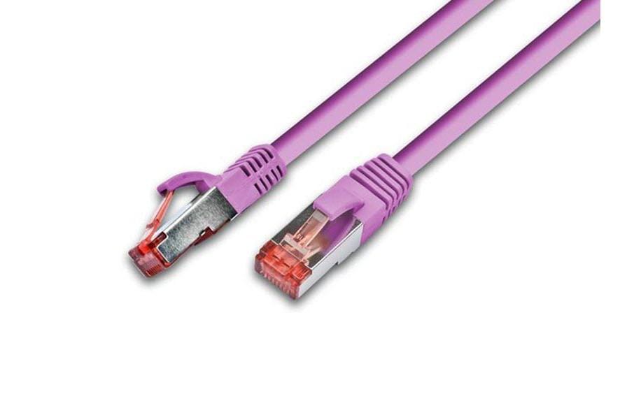 Wirewin Câble patch RJ-45 - RJ-45, Cat 6, S/FTP, 1 m, Rose