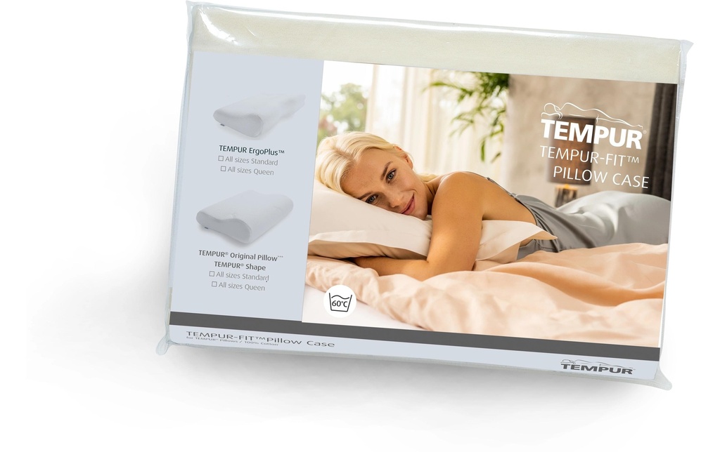 Tempur Taie d’oreiller Ombracio Beige