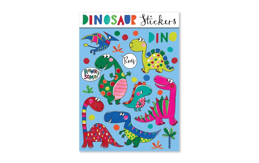 Rachel Ellen Album d’autocollants Dinosaure 80 Pièce/s