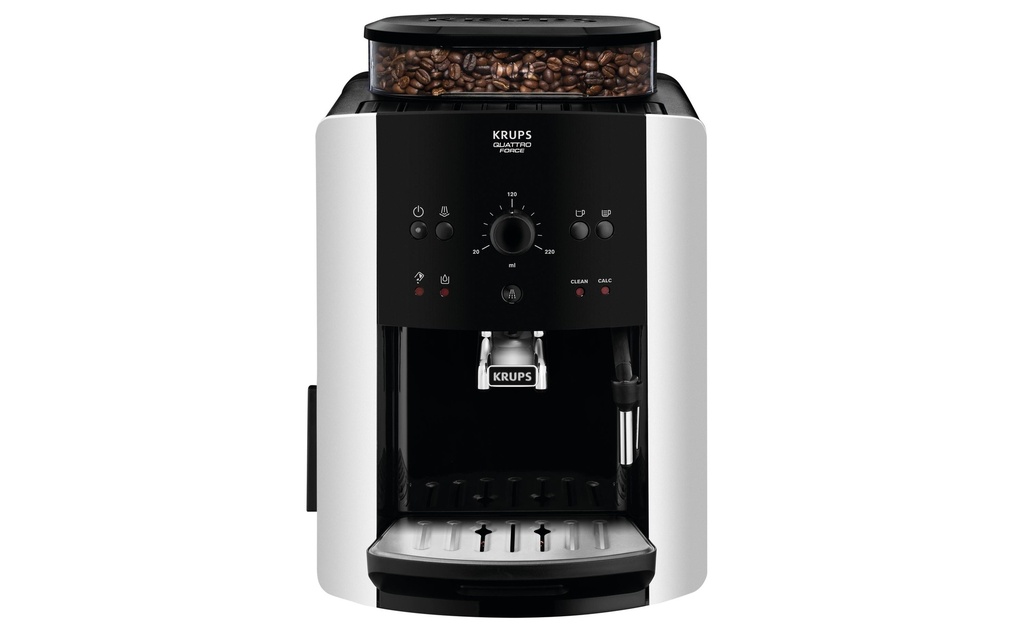 Krups Machine à café automatique Arabica Picto EA8118 Noir, Argenté