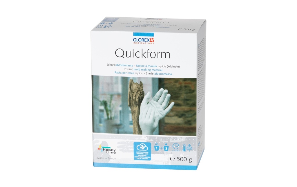 Glorex Masse à mouler Quickform Blanc