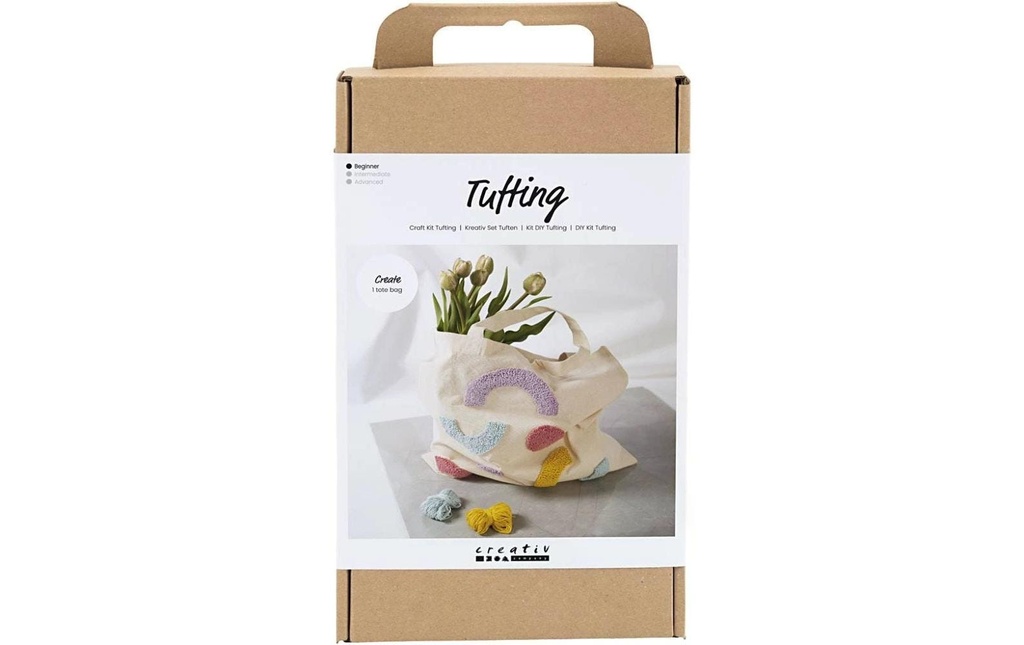 Creativ Company Kits de bricolage Sac à provisions Punch Needle