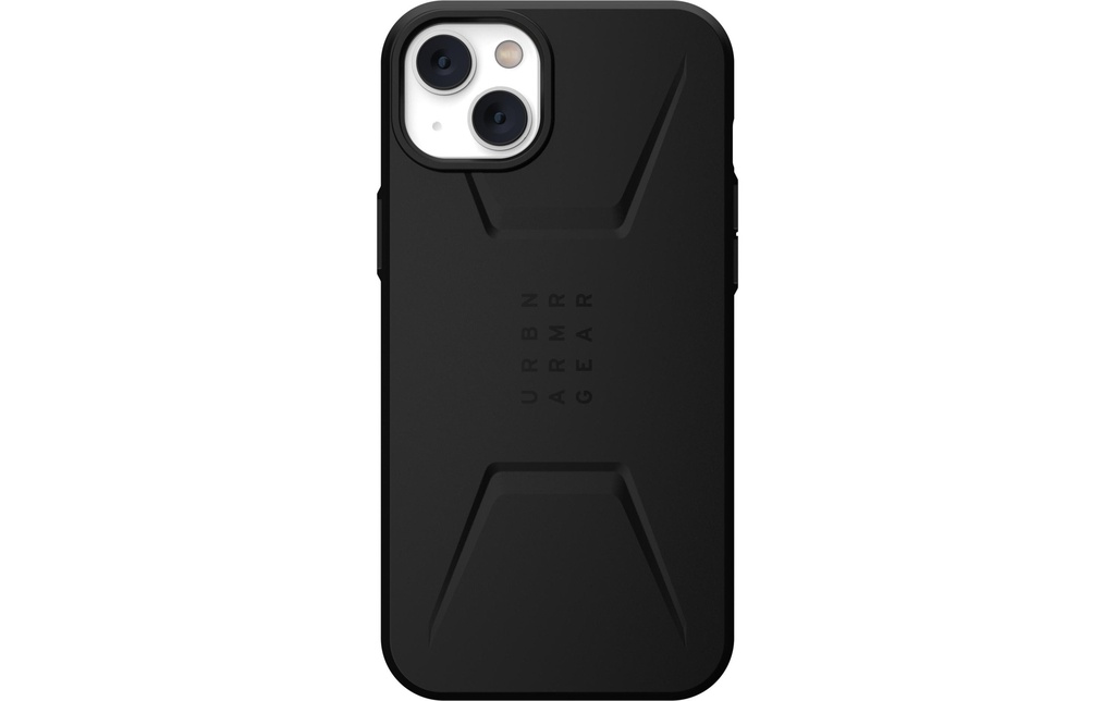UAG Coque arrière Civilian Case iPhone 14 Plus Noir