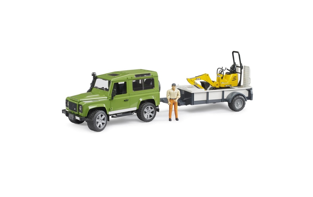 Bruder Spielwaren Véhicule hors route Land Rover Defender