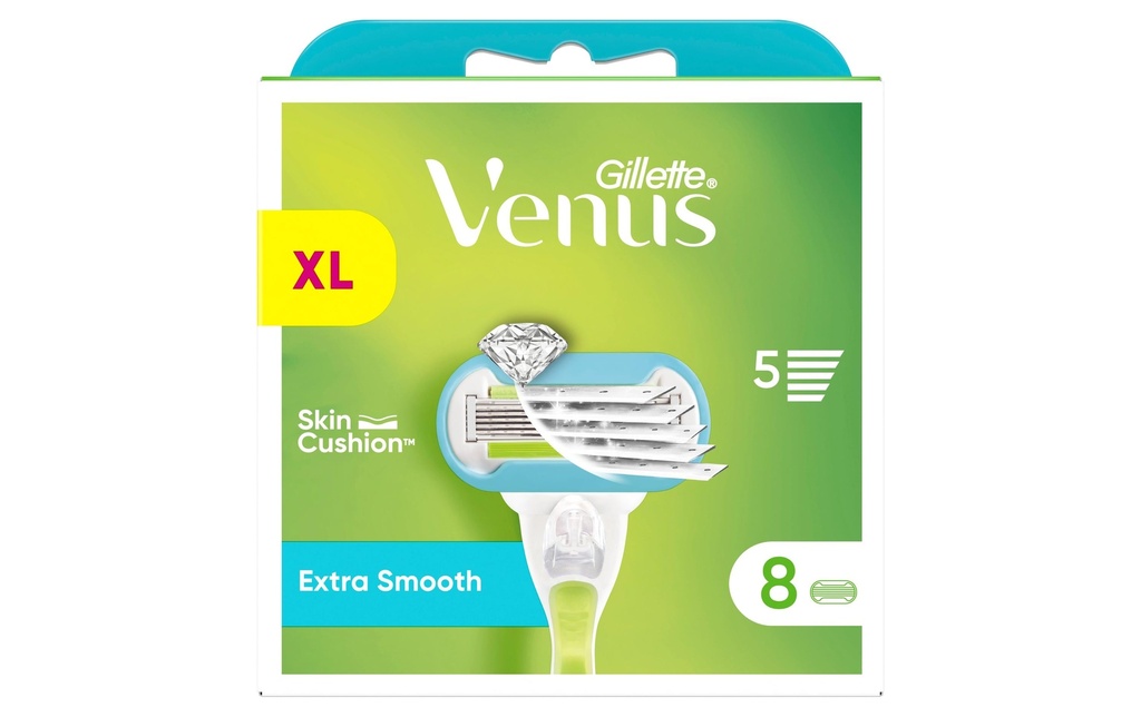 Gillette Venus Lames de rasoir Extra Smooth 8 pièces