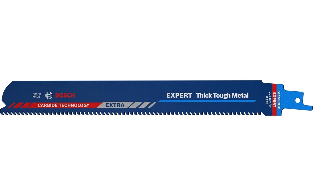 Bosch Professional Lame de scie sabre EXPERT Thick Tough Metal S 1155 CHC, 10 pièces