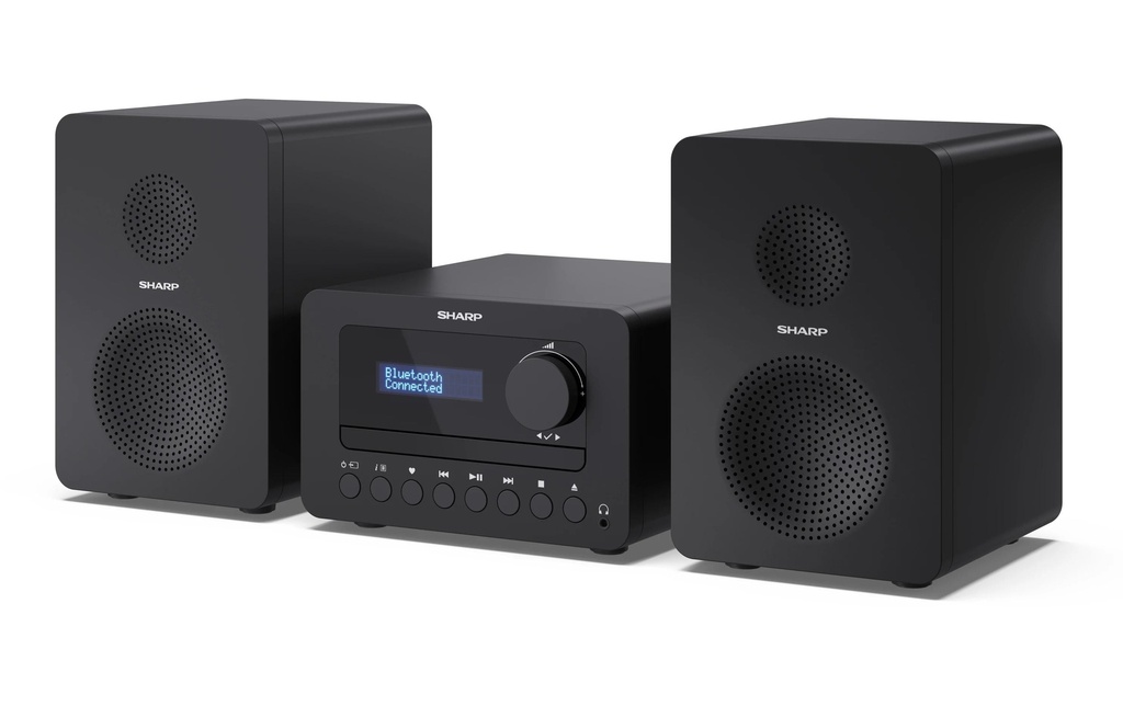 Sharp Installation micro-HiFi XL-B520D – Noir
