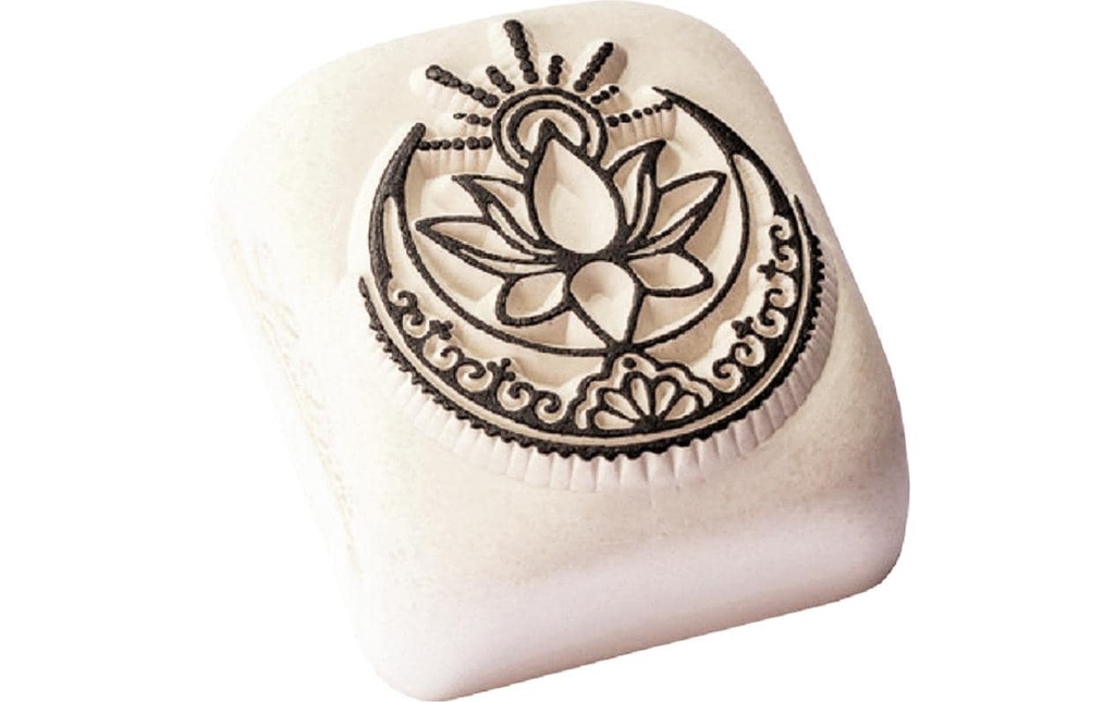 LaDot Tampon de tatouage Lotus Large