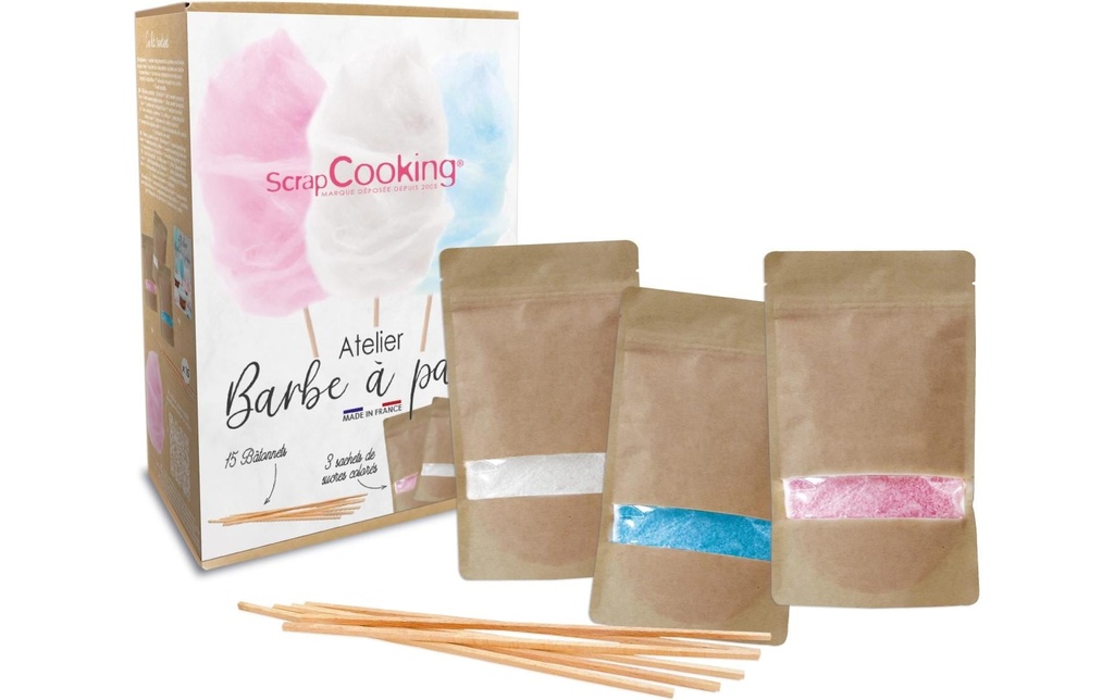 ScrapCooking Atelier Barbe à papa 480 g