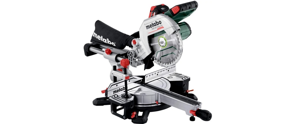 Metabo Tronçonneuses et scies à onglets sans fil KGS 18 LTX BL 216, Kit