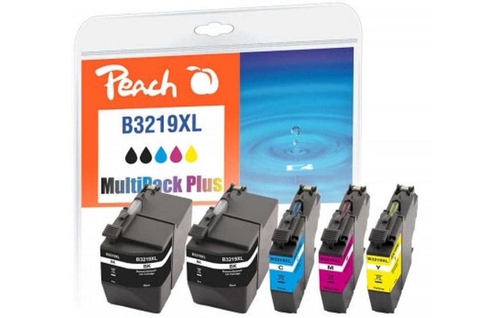 Peach Encre Brother LC-3219XL 2 x BK, C, M, Y