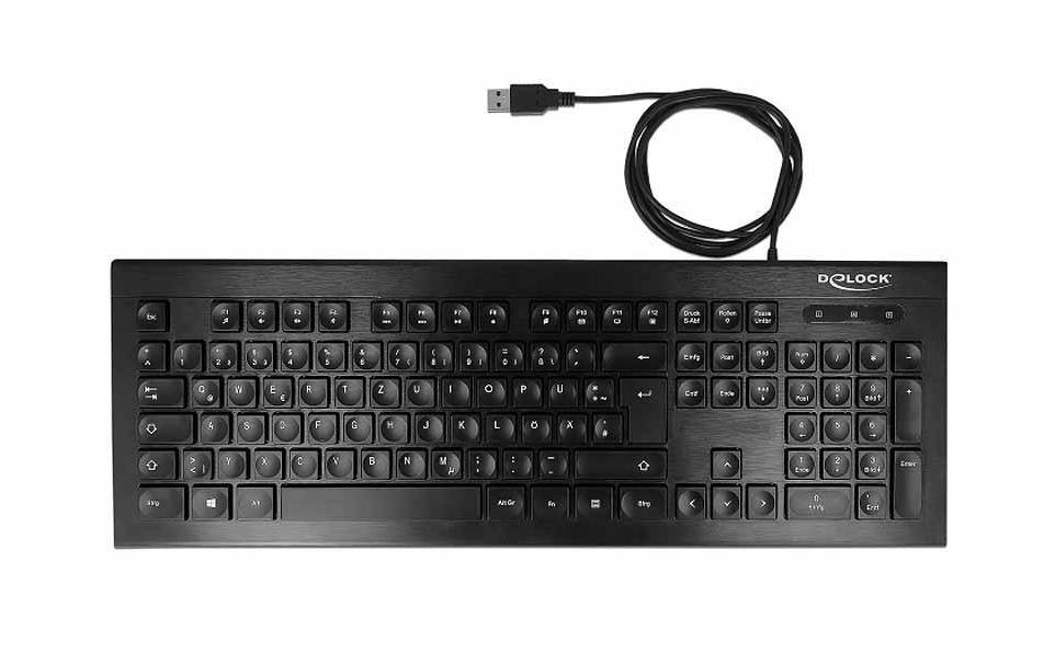 Delock Clavier 12672 USB Water Drop Mise en page DE