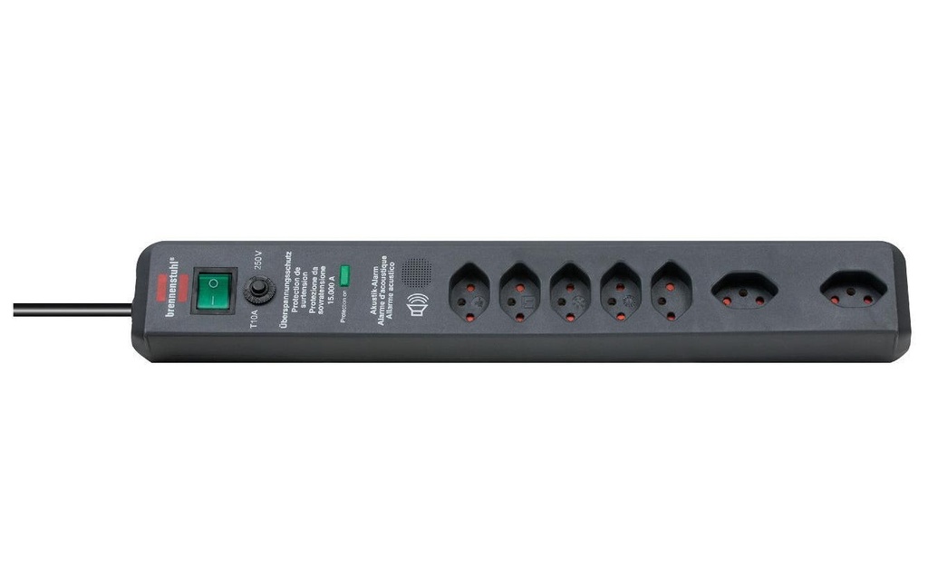 Brennenstuhl Bloc multiprises Secure-Tec 7x T13